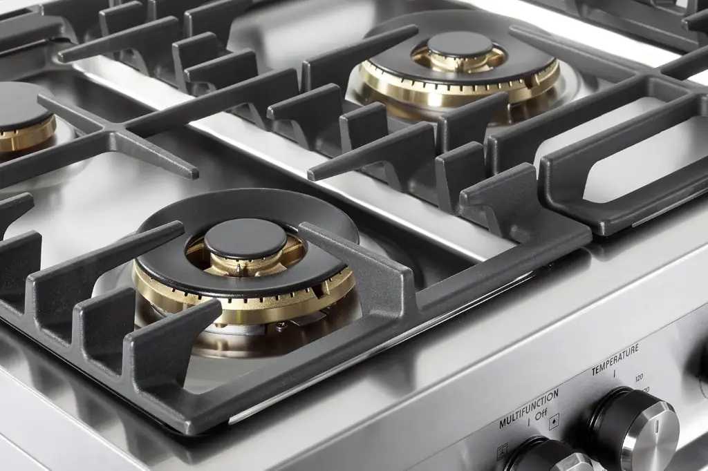 VUFSGE365SS burner close up