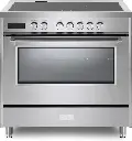 Verona VUFSIE365 36 inch Ultima Collection Freestanding Induction Range with 5 Elements, 5 cu. ft. Oven Capacity