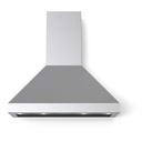 Verona VECHW36G 36 inch Designer Chimney Wall Hood with 600 CFM, Stainless Steel Baffle Filters, LED Lighting