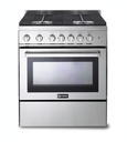 Verona VEFSGG304N 30 inch Freestanding Gas Range with 4 Sealed Burners, 3.6 cu. ft. Oven Capacity and Convection Oven