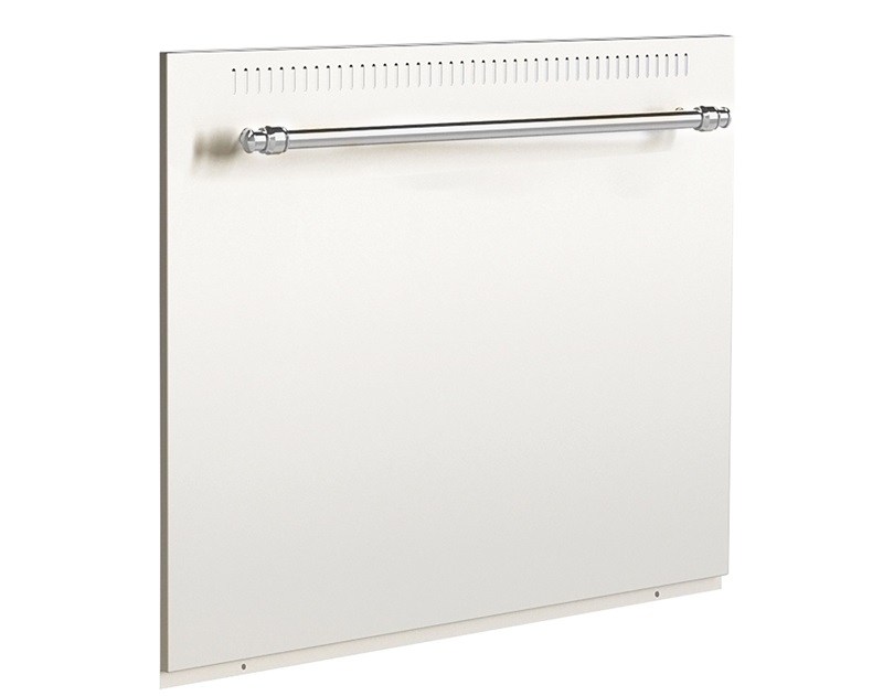 Lofra SR48HC Dolcevita 48 inch W x 24 inch H Backsplash - Stainless Steel with Chrome Handle