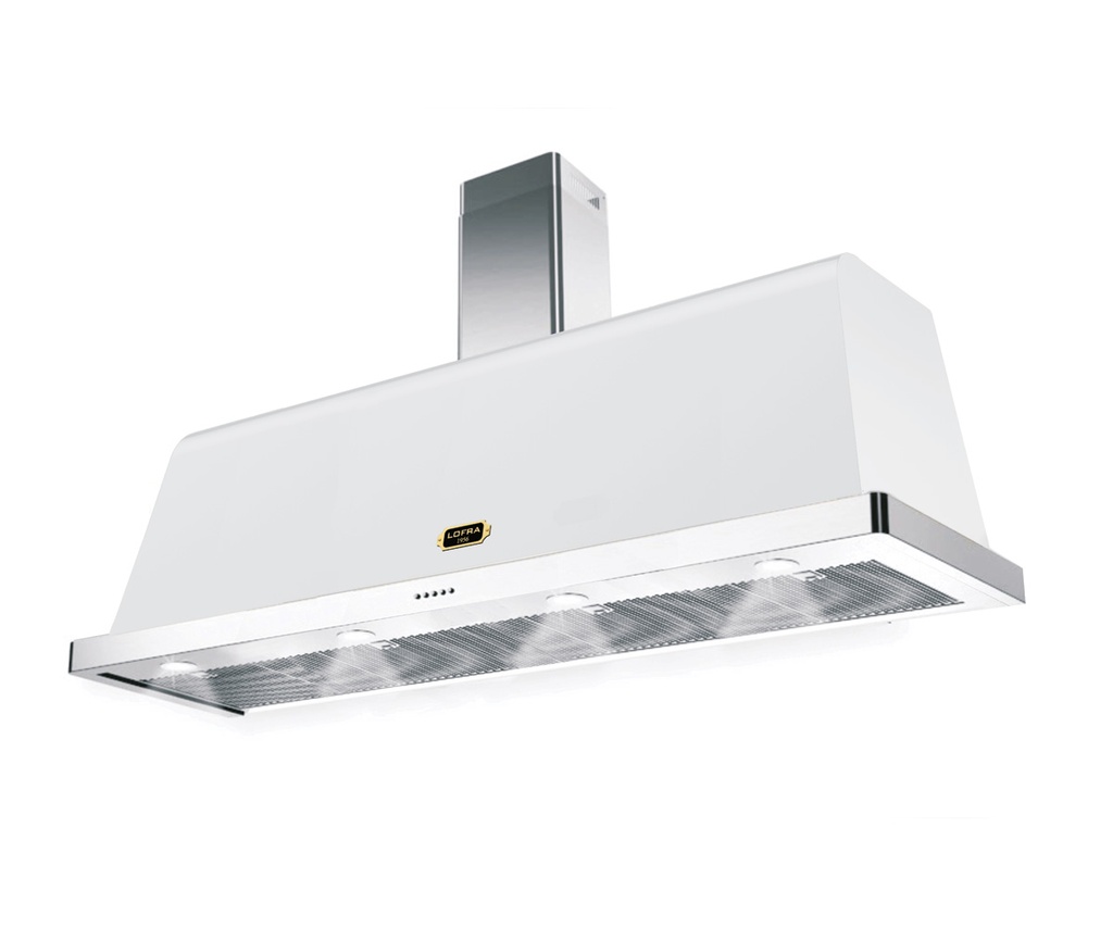 Lofra AR 60 inch Dolcevita Series Chimney Wall Hood with 598 CFM, LED Lighting and Stainless Steel Baffle Filters