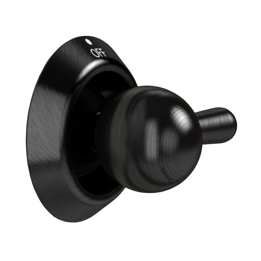 ILVE Parts EG9492003000118 Burnished Knob for Dual Ring Gas Burners