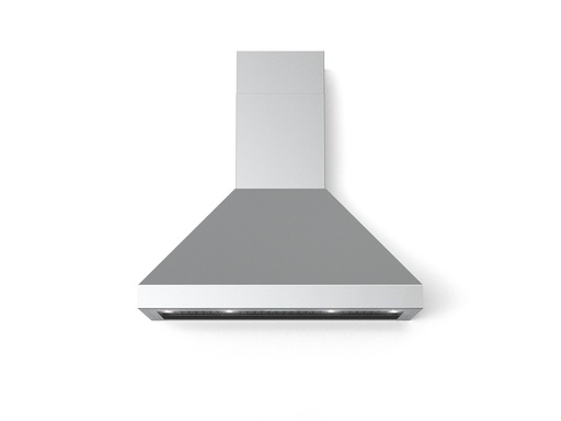 Verona VECHW36G 36 inch Designer Chimney Wall Hood with 600 CFM, Stainless Steel Baffle Filters and LED Lighting