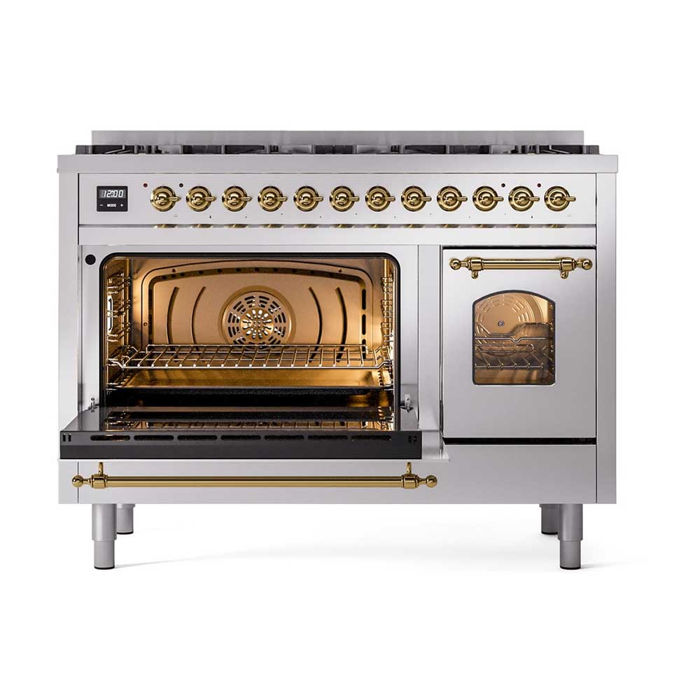 UP488NMPSSG main oven opened