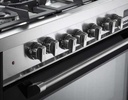 Verona VPFSGE365 36 inch Prestige Freestanding Dual Fuel Range with 5 Sealed Burners, 4 cu. ft. Oven Capacity and European Convection