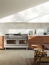 ILVE Professional Plus II 60" UP60FSQMPSS Dual Fuel Range, lifestyle