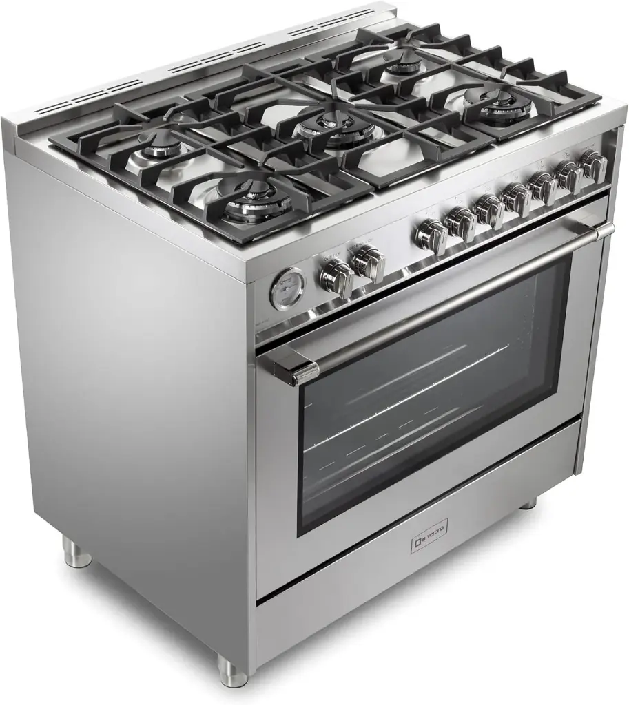 Verona VPRFSGG365SS-top angle left view