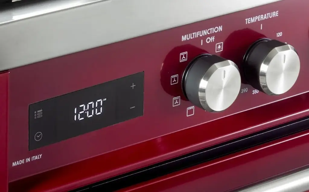 VUFSGE365BU oven digital and knob controls