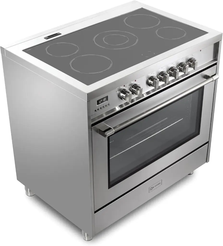 VPRFSEE365SS top angle left side view