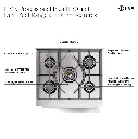 UP30QMPSS - cooktop features