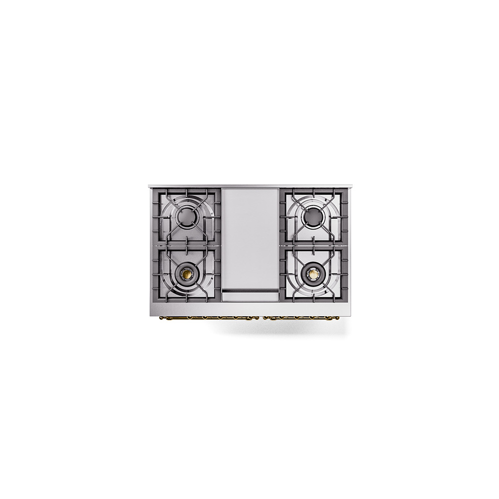 ILVE_UND40FQNMPSSG_Nostalgie_II_40"_Dual_Fuel_Range_top_view