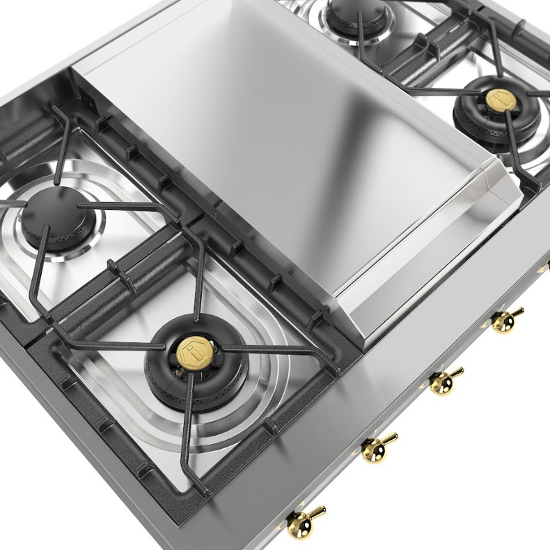 ILVE UHCP36FNSSG top view close up