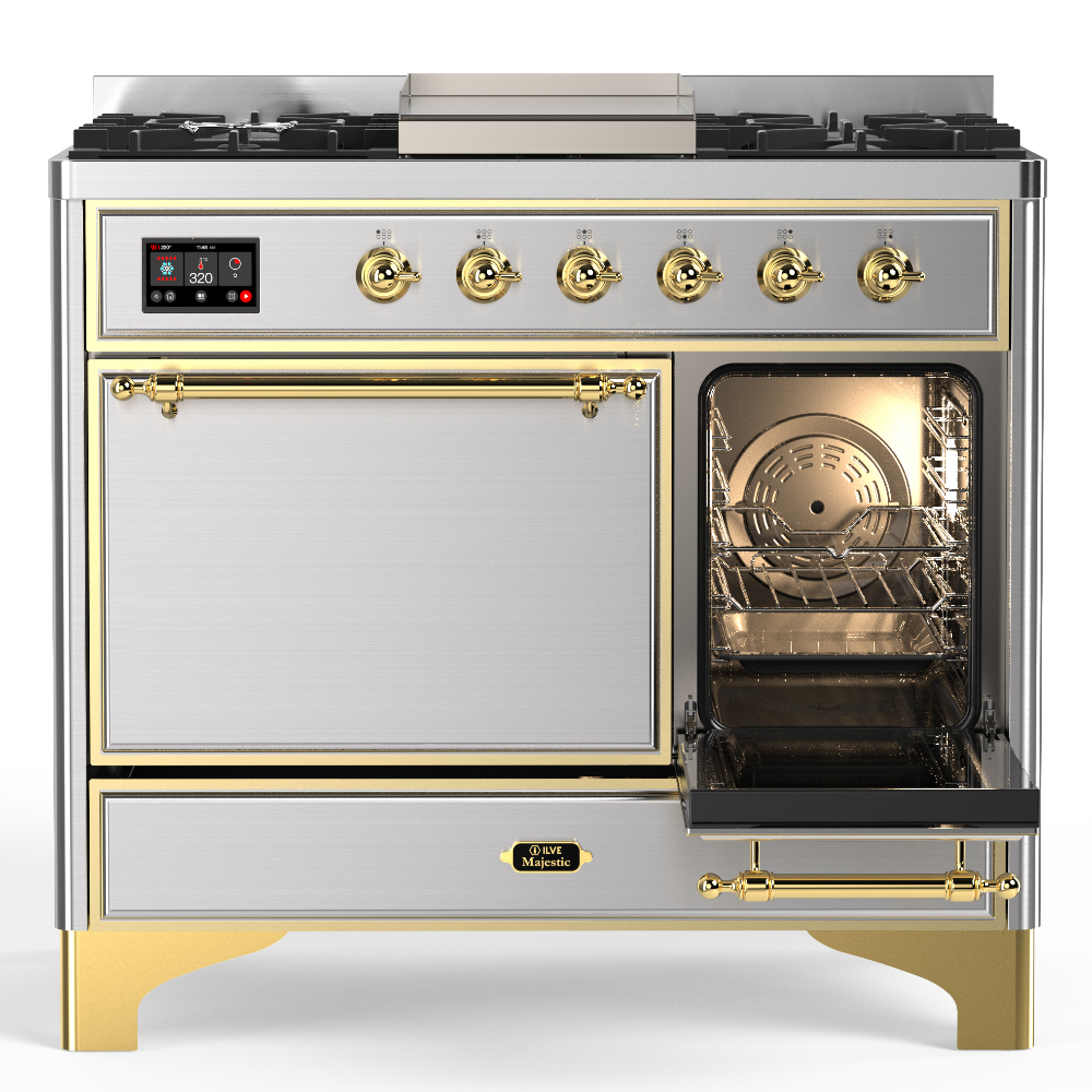 ILVE-UMD40FQNR3SSG-Secondary Oven Open View