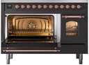 ILVE UP488NMPMGPLP main oven door opened