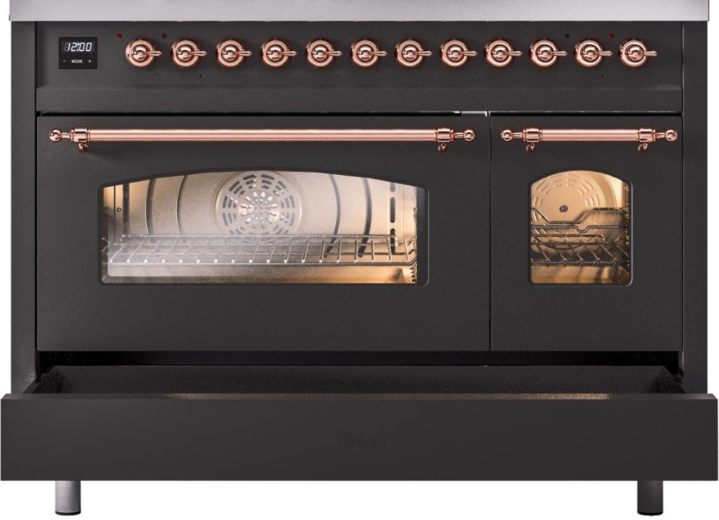 ILVE UP488NMPMGPLP drawer opened