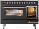 ILVE UP488NMPMGC side oven door opened