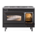 ILVE UP488NMPMGB side oven door opened