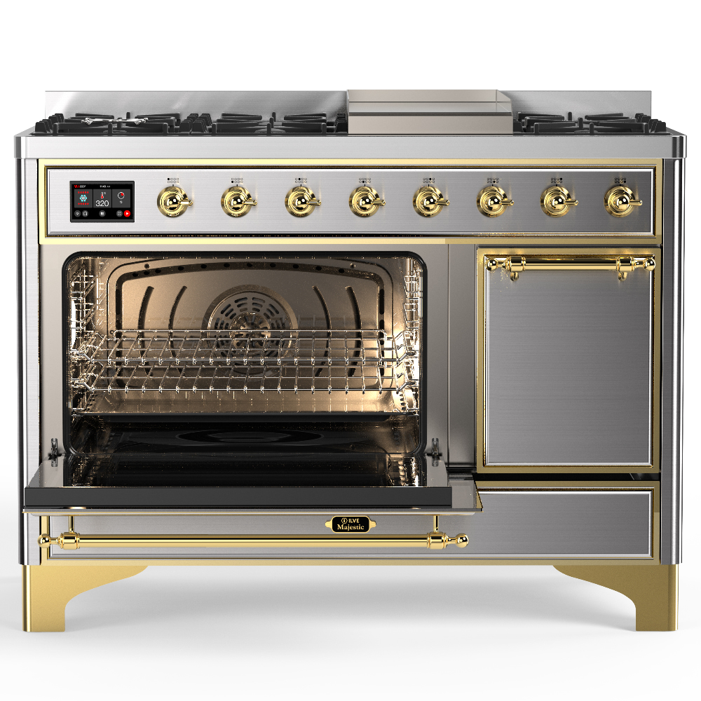 ILVE-UM48FQNR3SSG-Primary Oven Open View