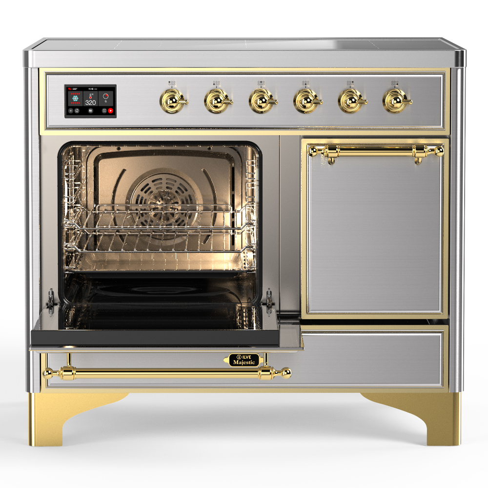 ILVE-UMDIB40QNR3SSG-Primary Oven Open View