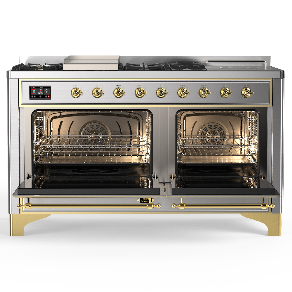 ILVE-UM60FSQNR3SSG-Double Oven Open View
