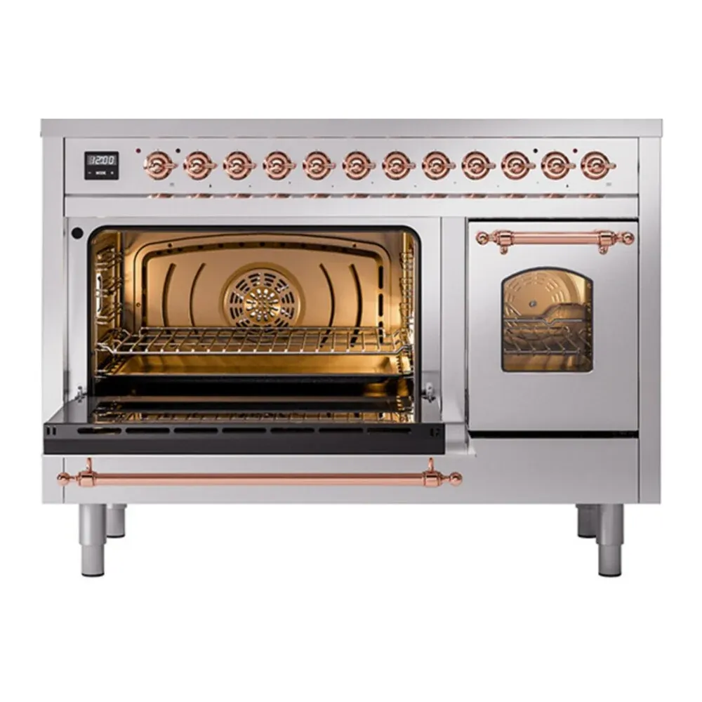 ILVE UP488NMPSSPLP main oven door opened
