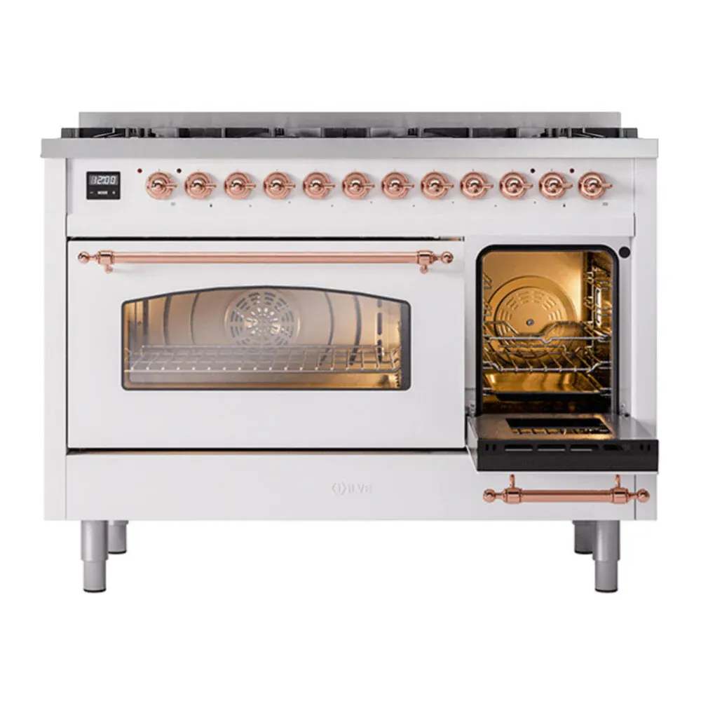 ILVE UP488NMPWHP side oven door opened