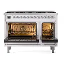 ILVE UP488NMPWHCLP oven doors opened