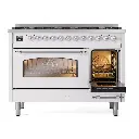 ILVE UP488NMPWHC side oven door opened