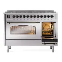 ILVE UP488NMPSSB side oven door opened