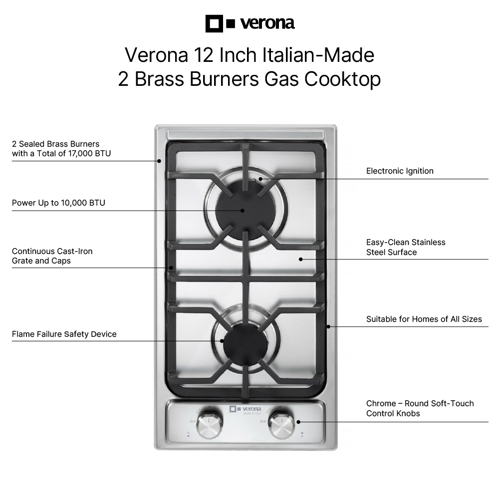 Verona VDGCT212FSS infographic