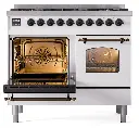 ILVE UPD406NMPWHBLP main oven opened
