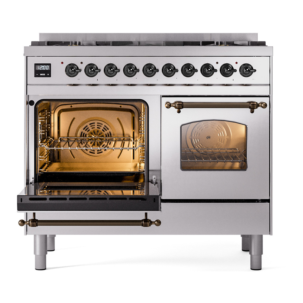 ILVE UPD406NMPSSB main oven opened