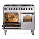 ILVE UPD406NMPSSB main oven opened