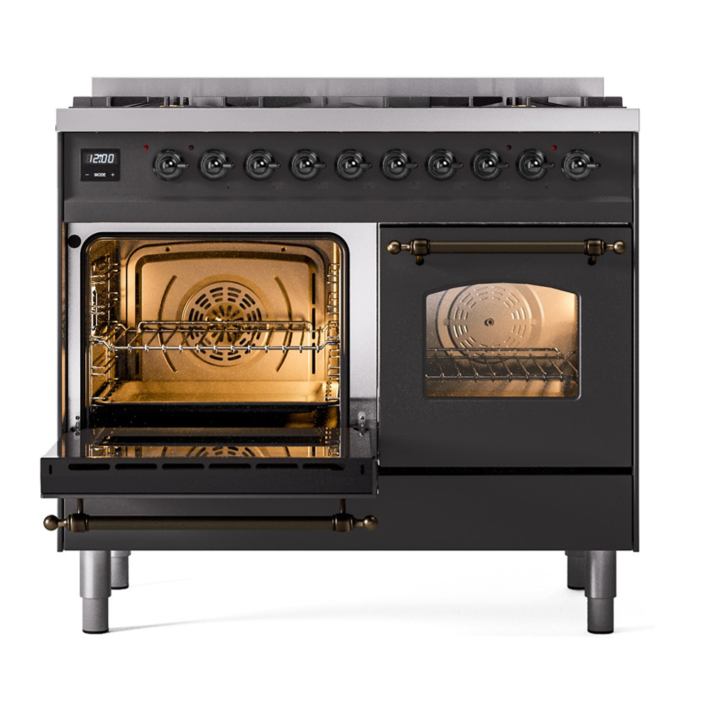 ILVE UPD406NMPMGBLP main oven door opened