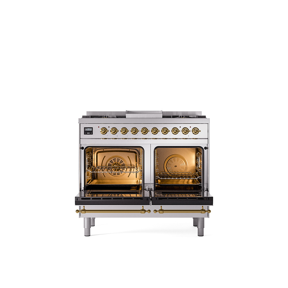 ILVE_UPD40FQNMPSSG_Nostalgie_II_oven_door_opened