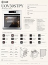 ILVE UOV30STPYS infographic