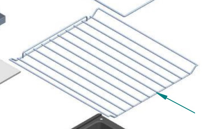 ILVE Parts A/092/35 OVEN GRID 40