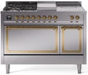 ILVE UN48F Nostalgie II Noblesse 48 inch Dual Fuel Range 