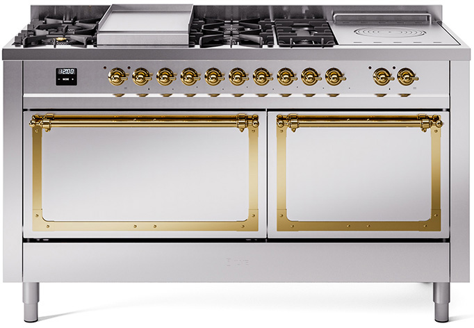 ILVE UN60F Nostalgie II Noblesse 60 inch Dual Fuel Range  