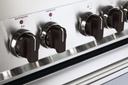 Verona VEKNDGES Color Knob Set for Designer Single Oven Dual Fuel Range