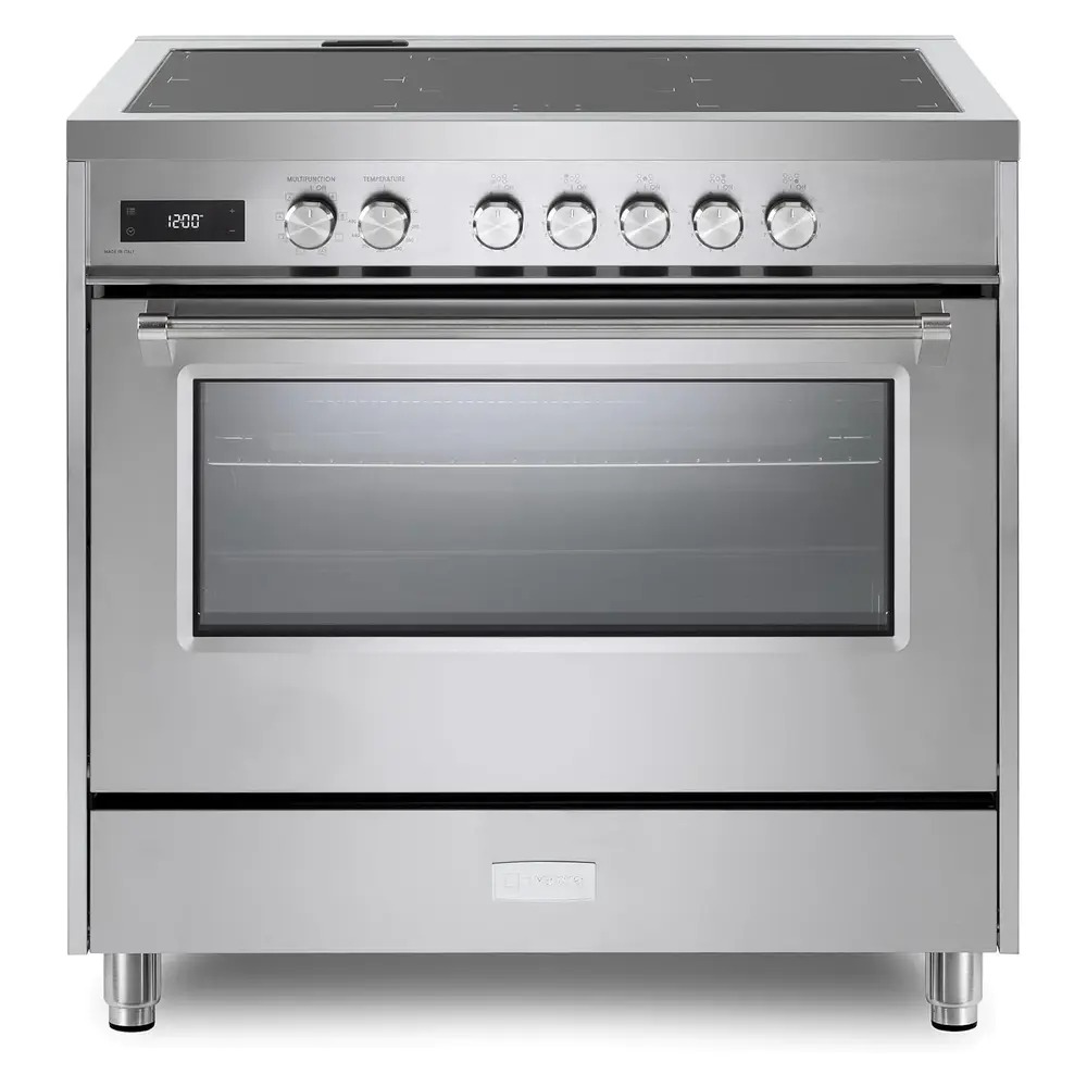 Verona VUFSIE365 36 inch Ultima Collection Freestanding Induction Range with 5 Elements, 5 cu. ft. Oven Capacity