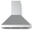 Verona VECHW36G 36 inch Designer Chimney Wall Hood with 600 CFM, Stainless Steel Baffle Filters, LED Lighting, Delay Shut-Off