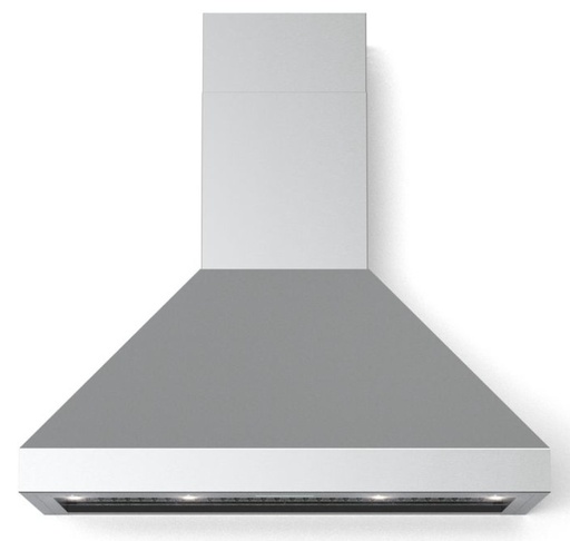 [VECHW36GSS] Verona VECHW36G 36 inch Designer Chimney Wall Hood with 600 CFM, Stainless Steel Baffle Filters, LED Lighting, Delay Shut-Off (Stainless Steel)