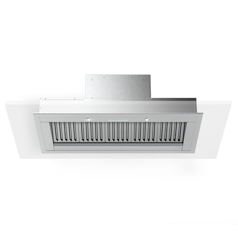 Verona VEINS34GSS 34 inch Designer Range Hood Insert with 600 CFM, Stainless Steel Baffle Filters, LED Lighting in Stainless Steel