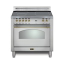Lofra 00I4 30 inch Dolcevita Series Freestanding Induction Range with 4 Elements, 3 cu. ft. Oven Capacity and True European Convection