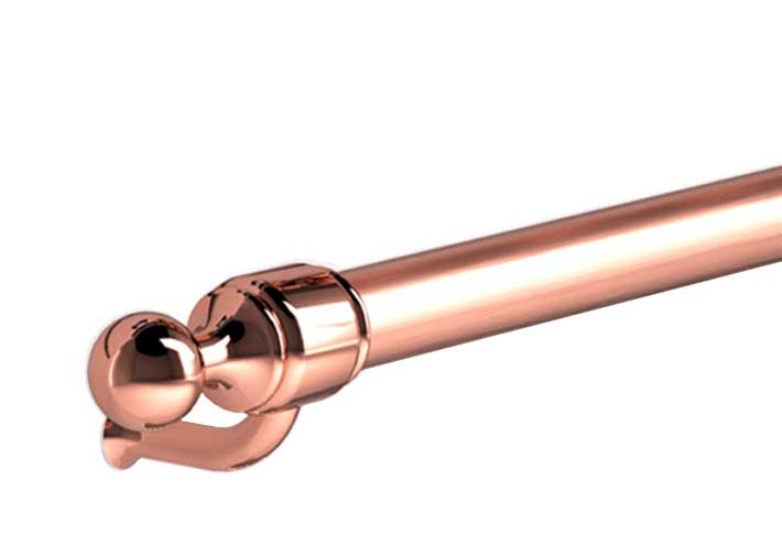 ILVE Parts EA4270071000020 Majestic/Nostalgie II Copper Handle for UOV 40 E Ovens 
