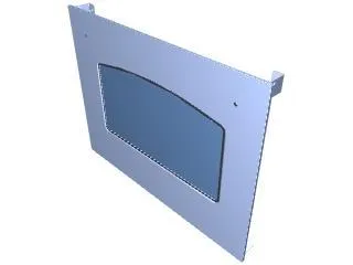 ILVE Parts EG9847026000056 DOOR GLASS / EM GREEN