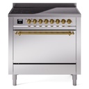 ILVE UPI366NMP Nostalgie II 36 inch Induction Range with 6 Elements, 3.5 cu. ft. Oven Capacity