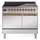 ILVE UPDI406NMP Nostalgie II 40 inch Induction Range with 6 Elements, 4.3 cu. ft. Total Dual Oven Capacity